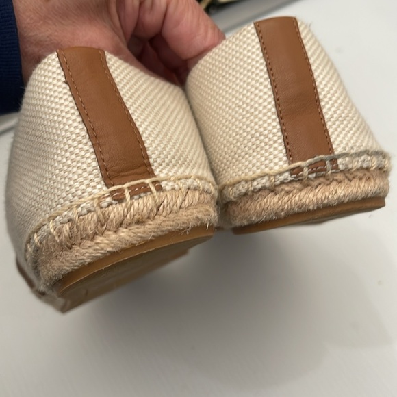 Tory Burch Cream and Brown loafers - Picture 10 of 15